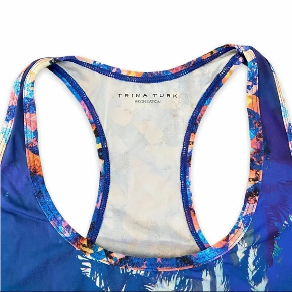 Trina Turk  Recreation Palm Sunset Racer Back Tank - Picture 3 of 7